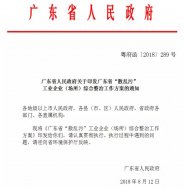 广东省“散乱污”工业企业（场所）  综合整治工作方案